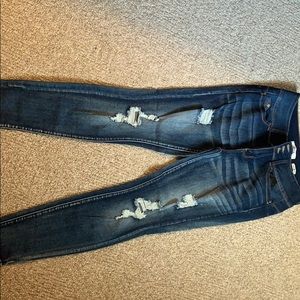 Distressed jeans new without tags